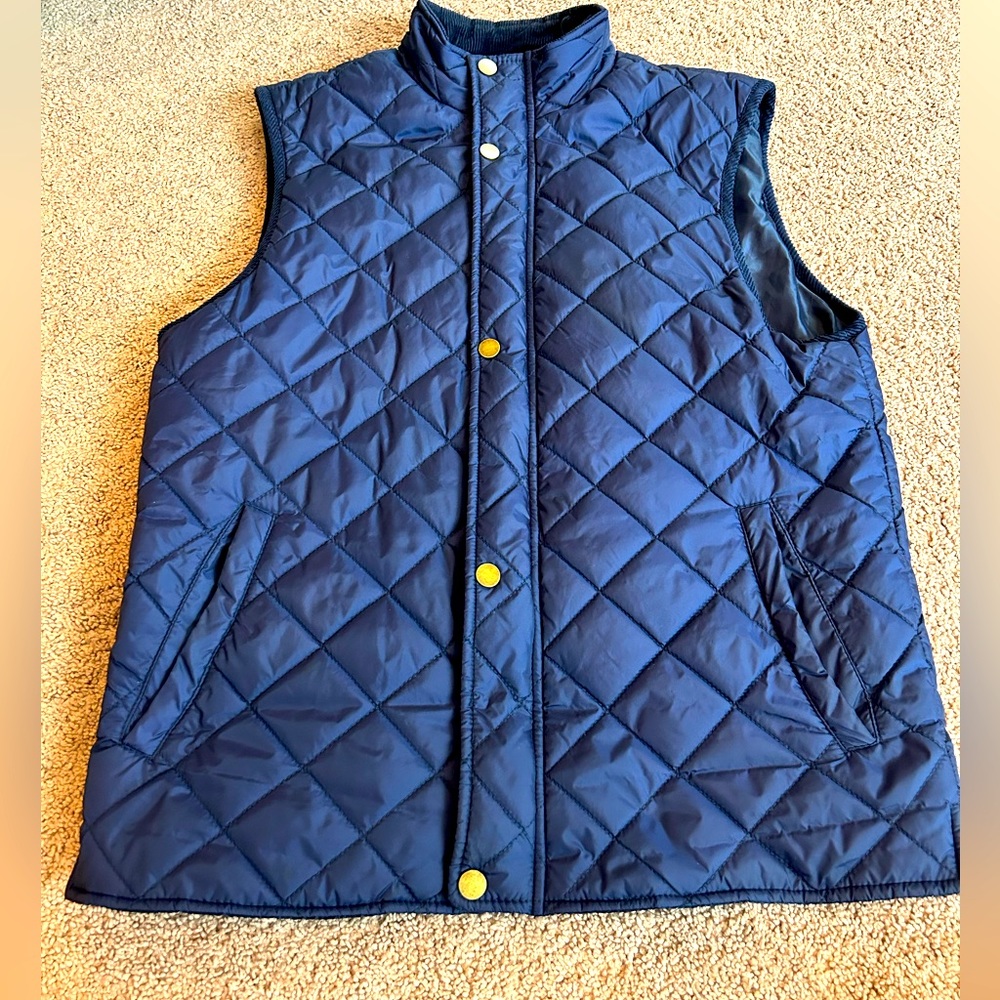 Club Room Navy Vest